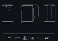 Corby Welcome Tray with Drawer and Hotel Kettle 0.6 l black