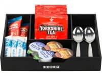 Corby Welcome Tray with Drawer and Hotel Kettle 0.6 l black