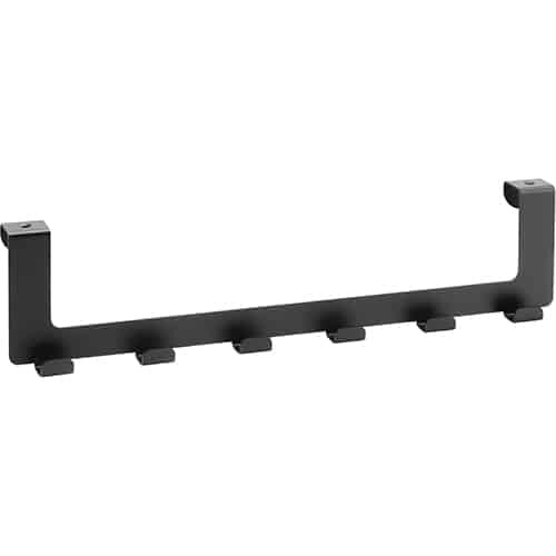 Türgarderobe Schwarz 6 Haken
