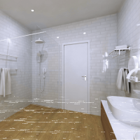 Hook for Door white