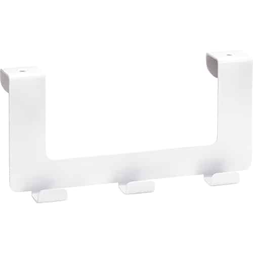 White Hanger for Door, 3 hooks