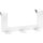 White Hanger for Door, 3 hooks
