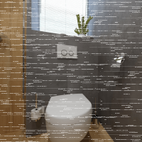 Toilettenpapierhalter für Großrollen ø 200 mm, glänzend