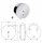 Jumbo Roll Toilet Dispenser ø 310 mm, polished stainless steel