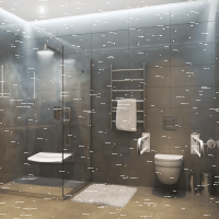 Grab Bar 1000 mm white