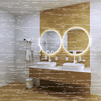 Grab Bar 1200 mm white