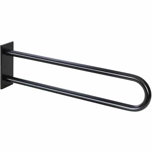Haltegriff, U-förmig, Stützgriff, Waschbeckenstützgriff 813 mm schwarz