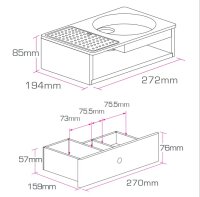 Cambourne Plus Drawer Welcome Tray