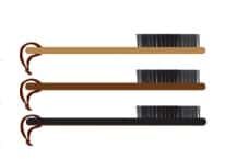 Wooden Clothes Brush walnut, lenght 38 cm