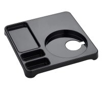 Emberton Welcome Tray HALSTEAD made of melamine, black