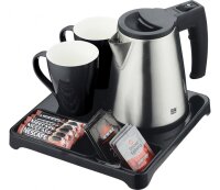 Emberton Welcome Tray Halstead made of melamine, black