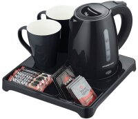 Emberton Welcome Tray Halstead made of melamine, black