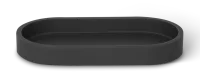 Azul Amenity Tablett S in schwarzem Marmor