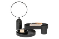 Baker Quadratischer Taschentuch Spender in schwarzem Marmor