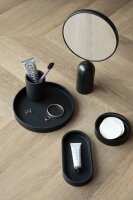 Baker Quadratischer Taschentuch Spender in schwarzem Marmor