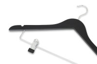 Hotel Hanger Graham with Hook and Clips NATURAL