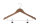 Hotel Hanger Graham with Hook and Clips NATURAL