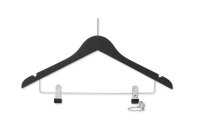 Anti-theft Hanger Graham with Pin and Clips BLACK