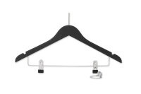 Anti-theft Hanger Graham with Pin and Clips WALNUT