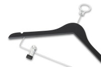 Anti-theft Hanger Graham with Pin and Clips WALNUT