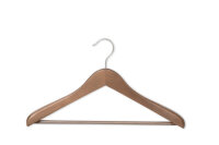 Hotel Hanger Edward with Hook and Trousers Bar WALNUT