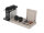 Rectangular Welcome Tray with Drawer Stromboli Black