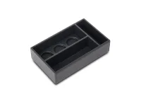 Organizer for Coffee Machines and Hospitality Trays Black