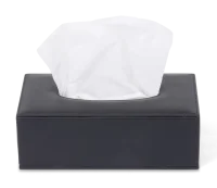 Rechteckige Tissue Box Kaba schwarz