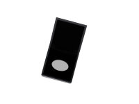 Viereckige Tissue Box Manam schwarz
