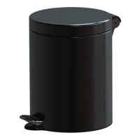 Pedal Waste Bin 5 L black