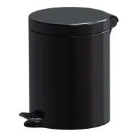Pedal Waste Bin 5 L white with Soft Close System