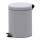 Antibacterial Pedal Waste Bin 5 L Soft Close System white