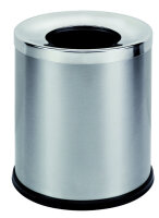 Büroabfallbehälter, 7,5 Liter Flachdeckel mit...