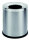 7,5 L Waste Bin Stainless Steel polished