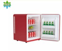 Stilvolle Rote Hotel-Minibar 40 l, Thermoelektrisch,...