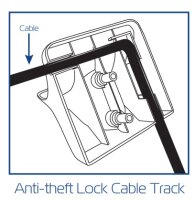 Anti-Theft Hairdryer Wall Holder Devizes