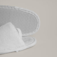 Hotel Kinder Slippers 15,5 cm aus Coral Vlies, geschlossen und rutschfester Sohle
