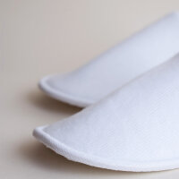 Hotelhausschuhe BASIC geschlossen und rutschfester Sohle 30 cm