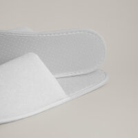 Hotel Premium Terry Slippers with Open Toe and Anti-slip Sole 30 cm