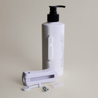 Mini-Halterung für ALCHEMIST BOHEME Pumpspender System Körper und Haarshampoo 400 ml