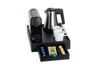 BTRAY Hotel Porcelain Cappuccino Cup 200 ml black
