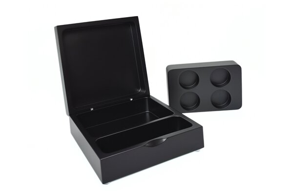 BTRAY Coffee Capsule Box MDF black