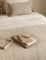 Bentley Abfalleimer Palma Natur und quadratisch mit Mülltrennung