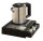 CORBY Canterbury Kettle 0.6 l with Silicone Collar black and steel look