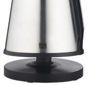 Emberton Bambus Willkommenstablett Tongwell Schwarz mit 0,5-Liter-Wasserkocher