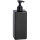 Square Bottle with Pump 500 ml black