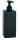 Square Bottle with Pump 500 ml black