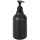 Round Bottle with Pump 500 ml black