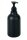 Round Bottle with Pump 500 ml black