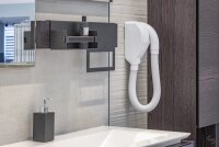Hair Dryer CARAÏBE with Shaver Socket white